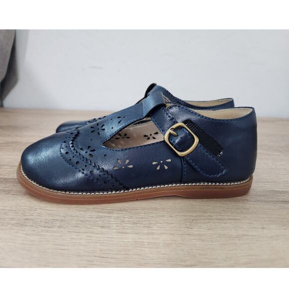 Kiderence Mary Jane Shoes Girls Size 12M Little Kids Navy Blue School Dress - Picture 4 of 10